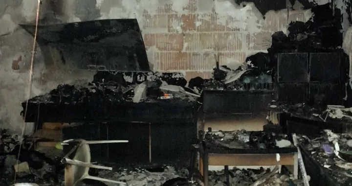 Pożar w Bydgoszczy/Osowa Góra