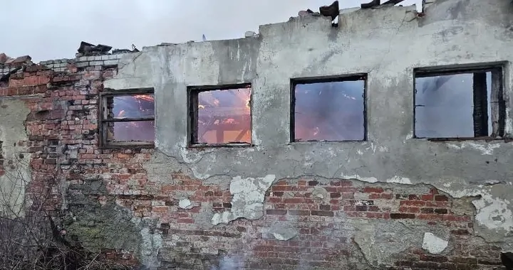 Pomoc po pożarze w miejscowości Słobity