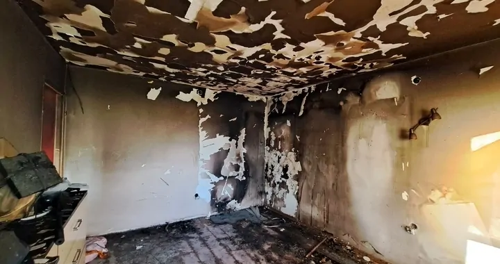 Pożar w miejscowości Nicwałd