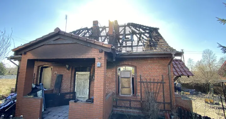 Barcin! Prosimy o pomoc w odbudowie domu po pożarze