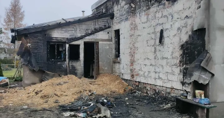 Tragiczny pożar w Rogowie