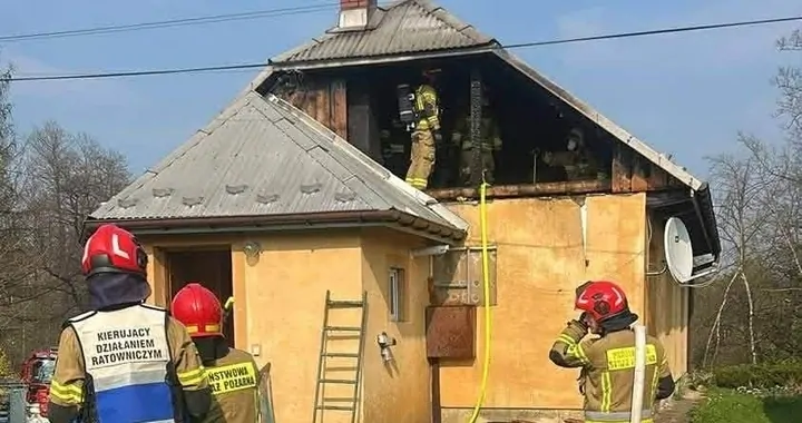 Pożar w Olchawie