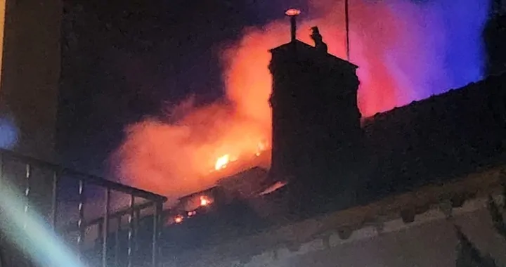 Pożar domu w Zaniemyślu