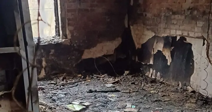 Pożar w miejscowości Nieżychowo