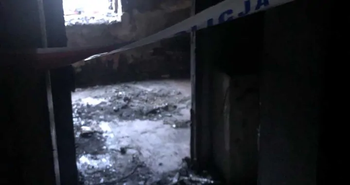 Pożar mieszkania w Rybniku