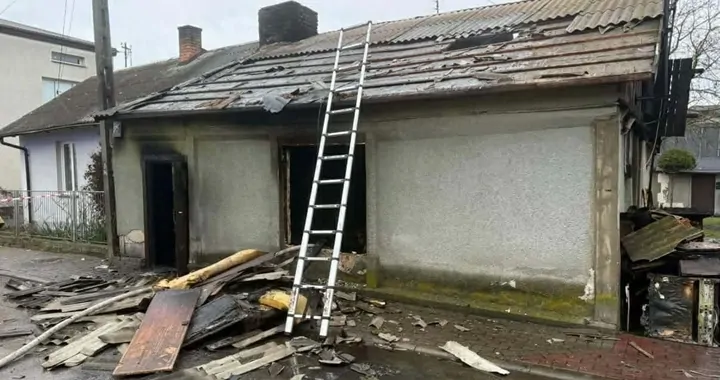Pożar w Parczewie