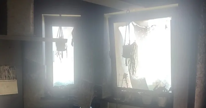 Pożar domu w Milówce