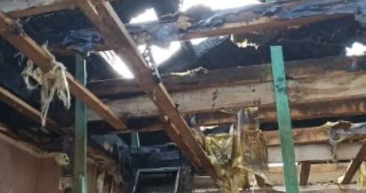 Ogromny pożar domu w Niebocku. Prosimy o wsparcie