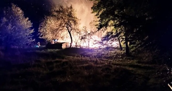 Pożar w Czańcu