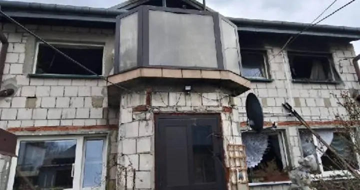 Pożar w Kielcach przy ul. Dzikiej