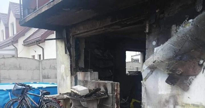 Pożar w Zduńskiej Woli