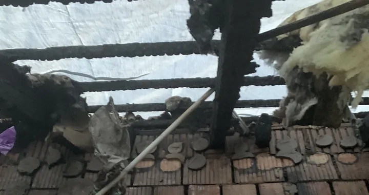Pożar domu Czechowice