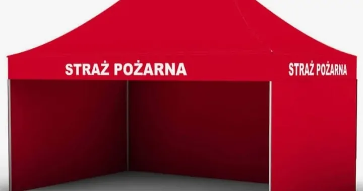 Namiot dla OSP Komorowo