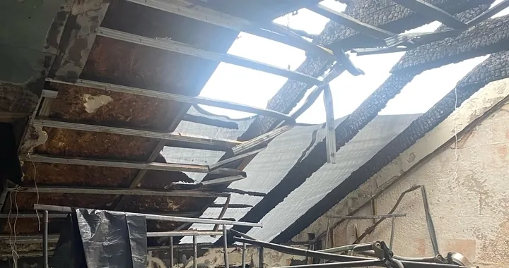 Pożar domu w Kobylnicy