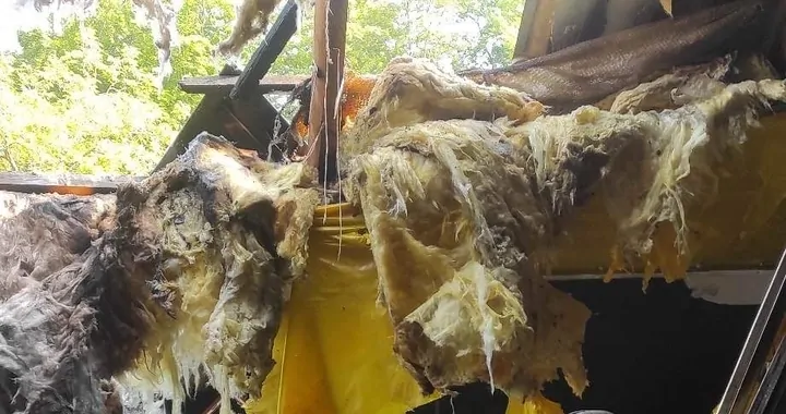 Pożar domu w Korzennej