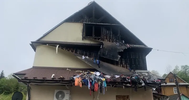Ogromny pożar w Rabie Wyżnej