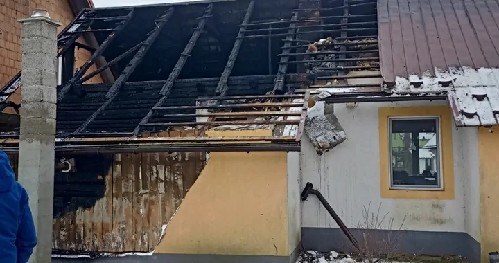 Pożar domu Zaczarnie. Prosimy o pomoc finansową.