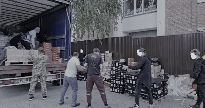 Na paliwo do samochodu ciężarowego -transport pomocy humanitarnej w Ukrainę