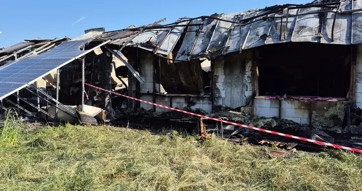 Pożar domu w Niegoszowie