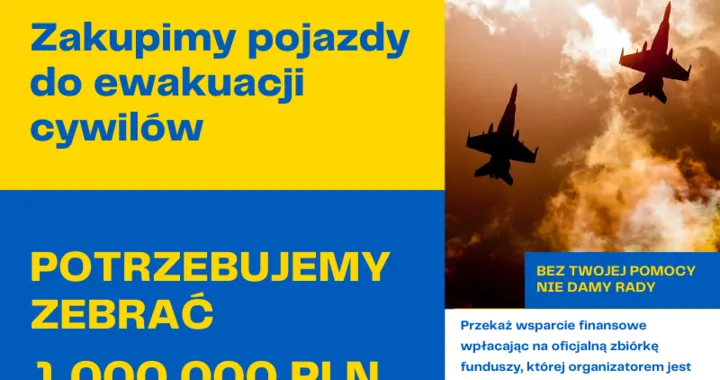 Zakup pojazdów do ewakuacji ludności cywilnej Ukrainy