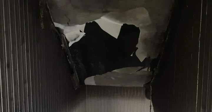 Pożar domu w Zarzeczu