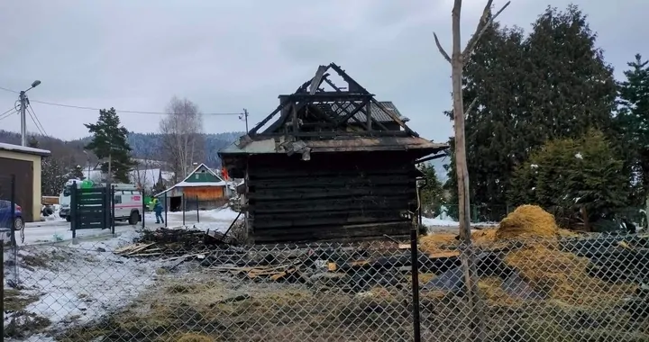 Ogromny pożar w Lubomierzu