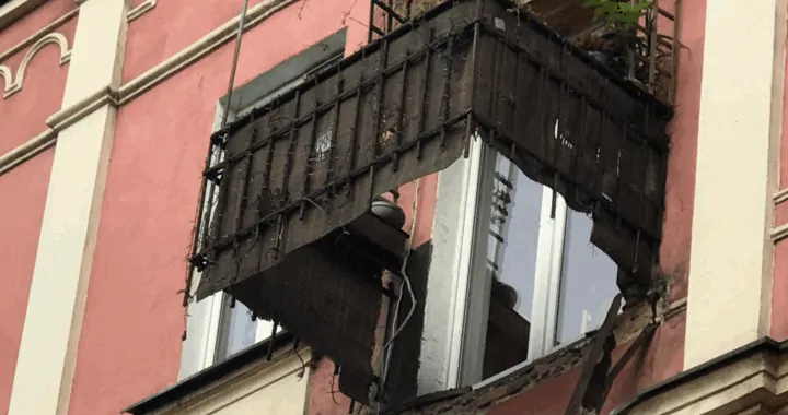 Pomagamy dzieciom po zawaleniu się balkonu w Sosnowcu