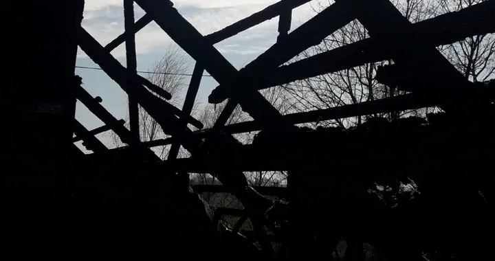 Pożar domu w miejscowości Jasienica-Parcele