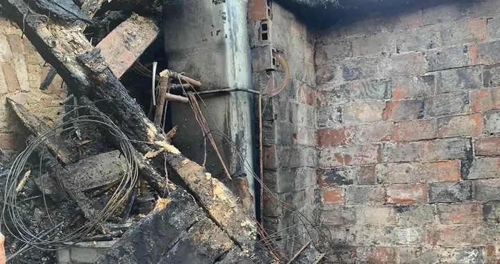 Pożar w Golance Dolnej. Nie mamy ogrzewania i prądu