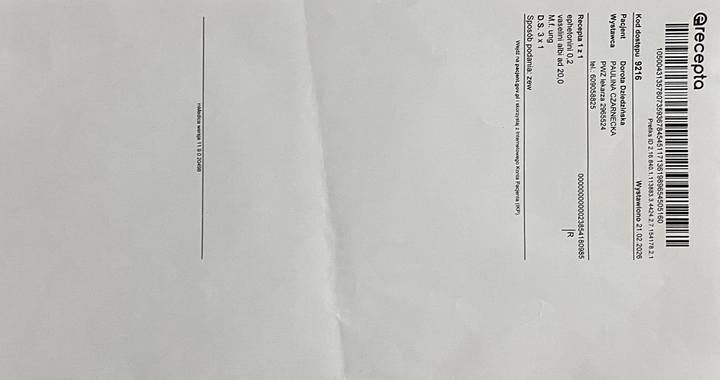 Zdjęcie osoby potrzbującej