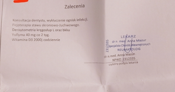 Zdjęcie osoby potrzbującej