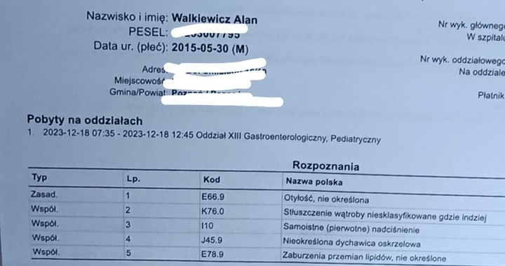 Zdjęcie osoby potrzbującej