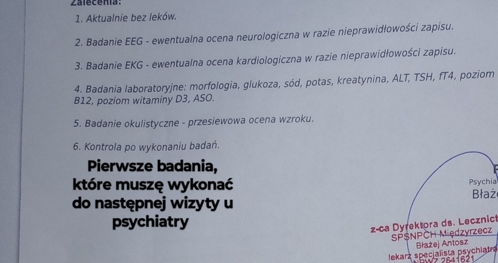 Zdjęcie osoby potrzbującej