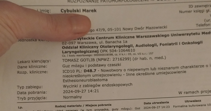 Zdjęcie osoby potrzbującej