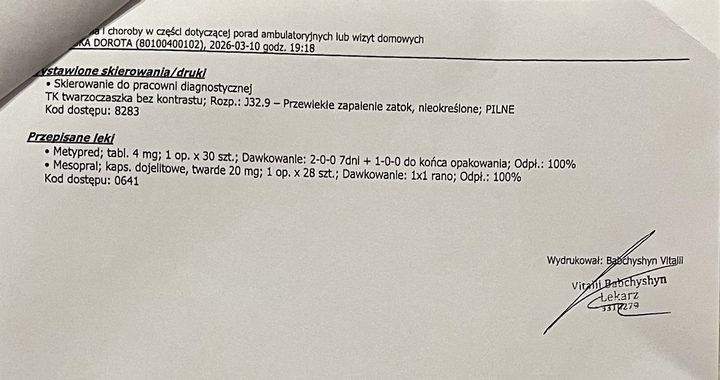 Zdjęcie osoby potrzbującej
