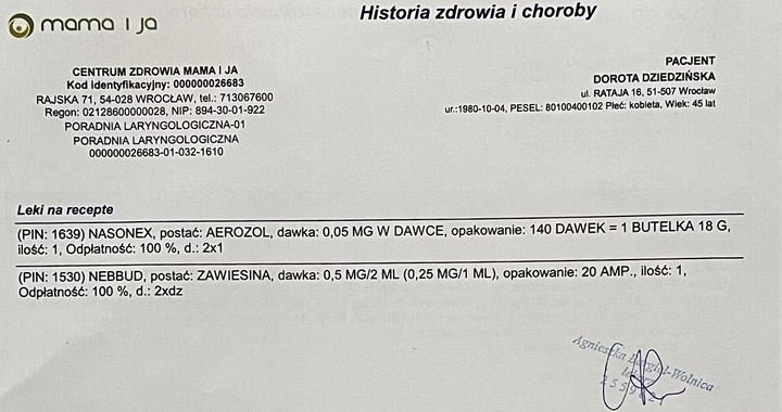 Zdjęcie osoby potrzbującej