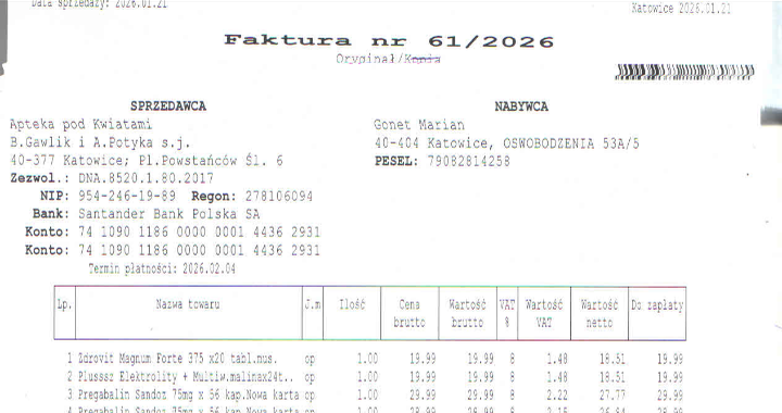 Zdjęcie osoby potrzbującej