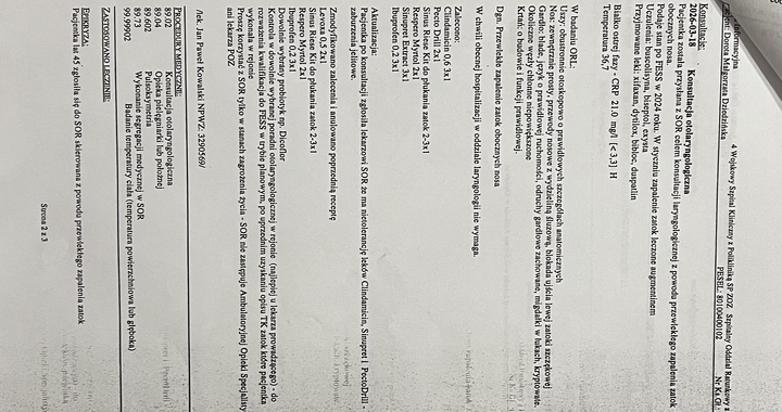 Zdjęcie osoby potrzbującej