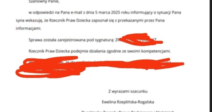 Zdjęcie osoby potrzbującej