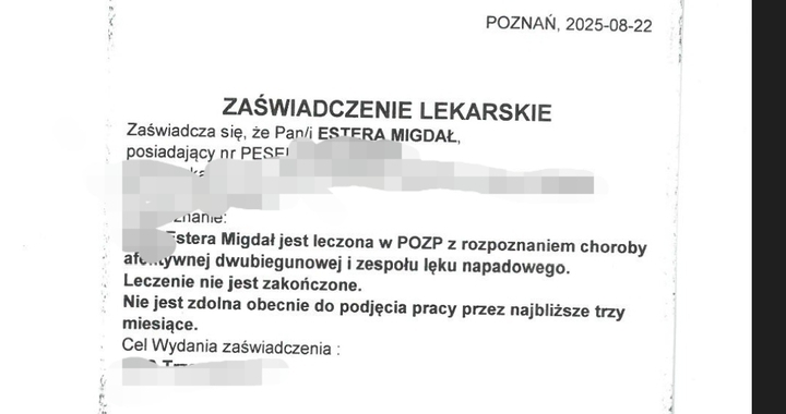Zdjęcie osoby potrzbującej