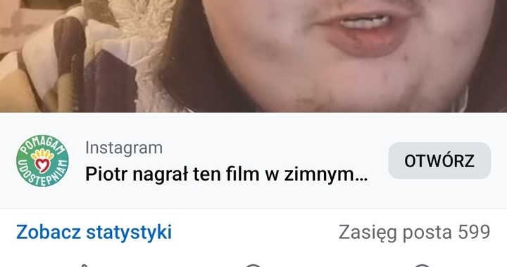 Zdjęcie osoby potrzbującej